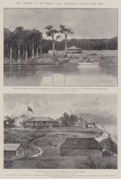 The Opening up of Nigeria, the Expedition against the Aros by Charles Auguste Loye